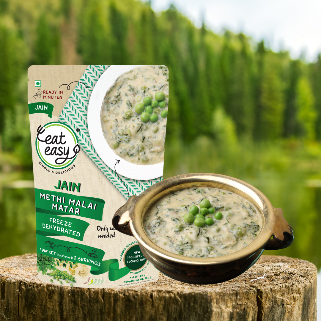 Methi Malai Mutter (Jain)